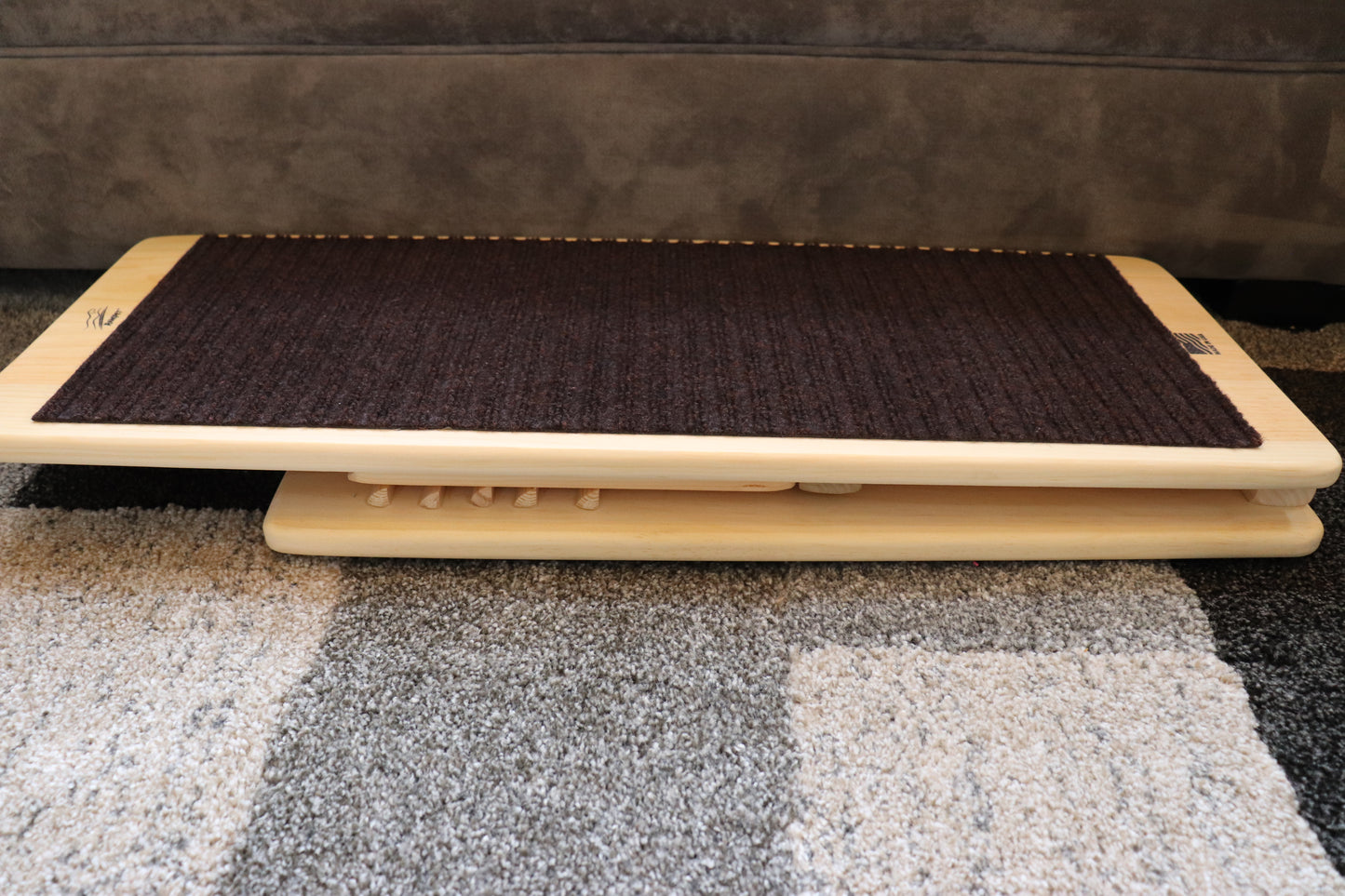 RamPet - Pet Ramp (Brown Carpet Runner)