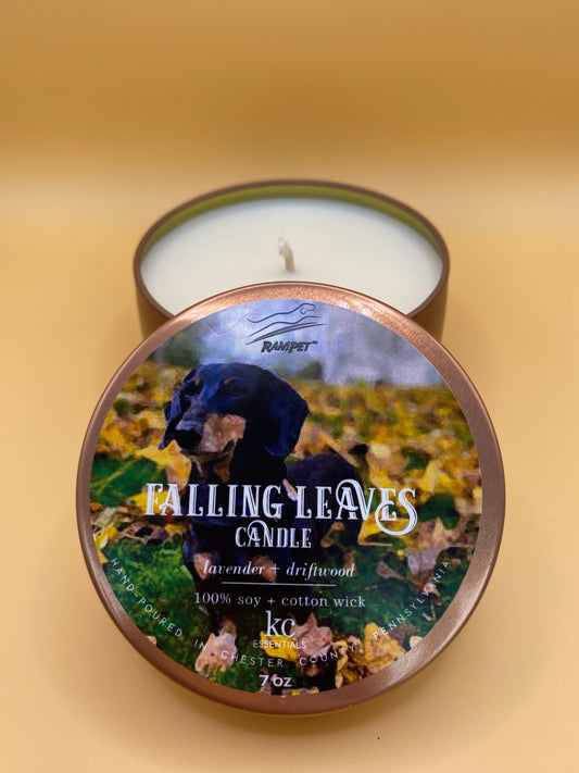 Falling Leaves Soy Candle